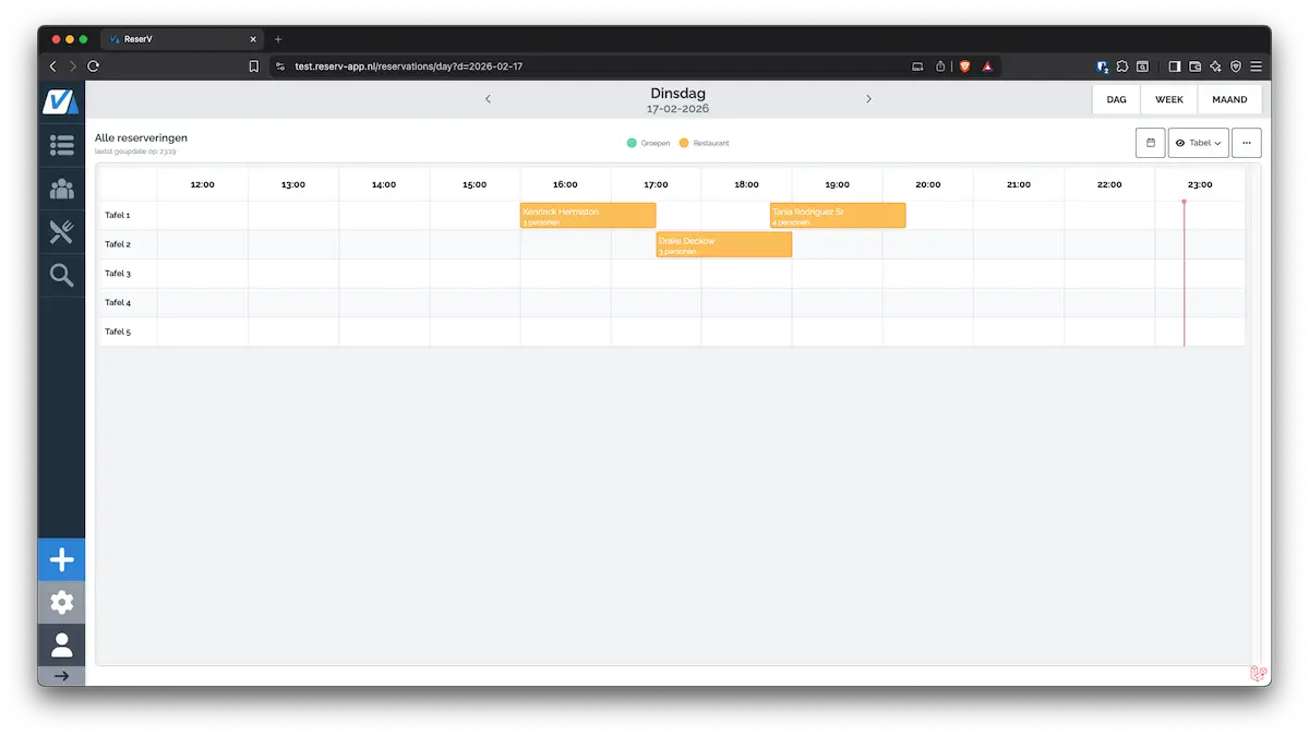 ReserV is intuïtief maar krachtig reserveringssysteem